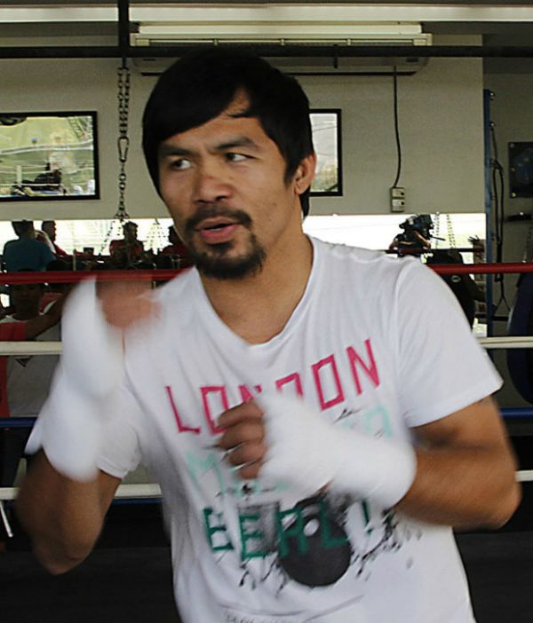 Hadapi Mayweather, Pacquiao Kebut Latihan