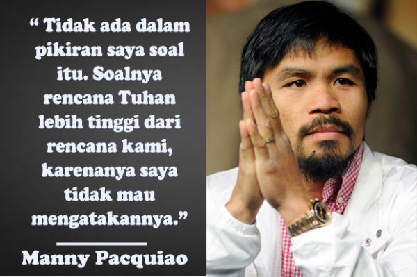 Manny Pacquiao Ogah Jadi Presiden Filipina