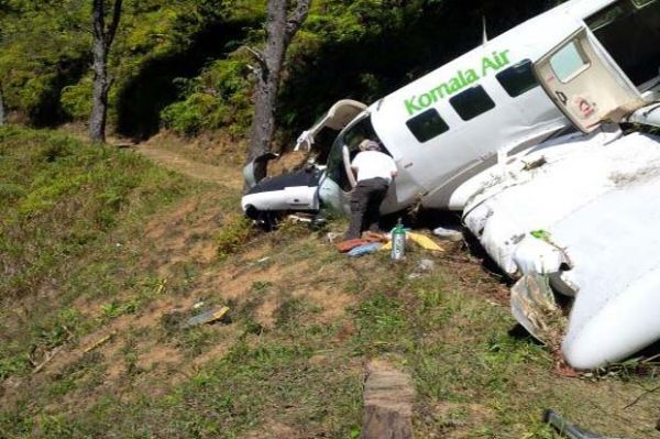 Pesawat Komala Air Jatuh di Papua, Satu Tewas dan Lima Luka