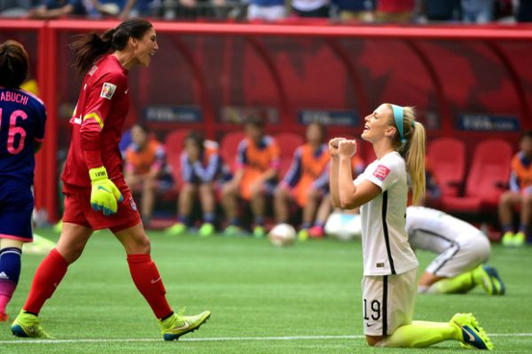 Intip Perayaan Juara Para Bidadari Amerika di Piala Dunia 2015