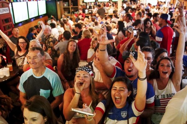 Intip Perayaan Juara Para Bidadari Amerika di Piala Dunia 2015