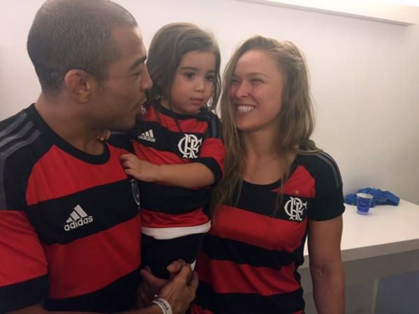 Ronda Rousey Nonton Flamengo Usai Taklukkan Correia 