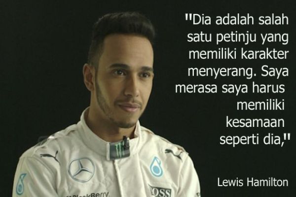 Hamilton Adopsi Gaya Bertarung Pacquiao