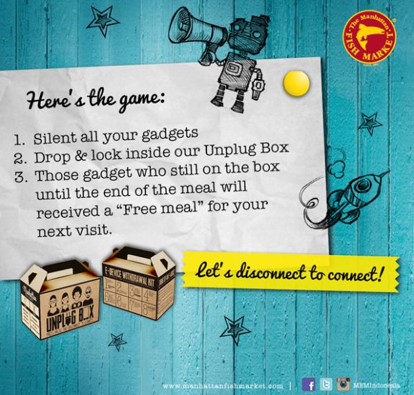 Buang Gadget Selama Makan di The Manhattan FISH MARKET