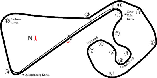 Ketimbang Rossi, Marquez Lebih Paham Karakter Sirkuit Sachsenring
