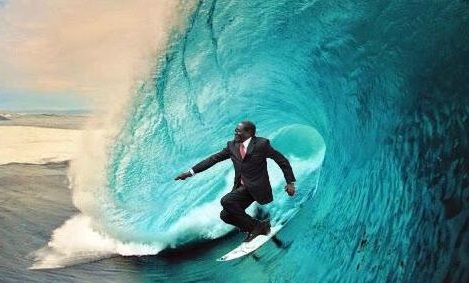 Meme Mugabe Terpeleset Marak di Dunia Maya