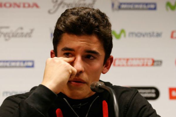 Prestasi dan Tangisan Marquez