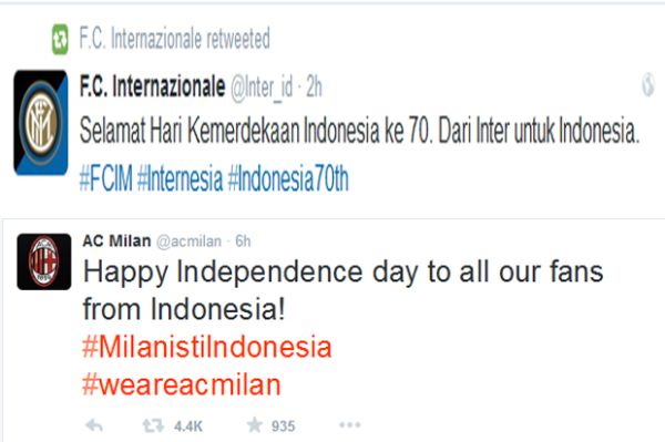 Radja Nainggolan: Selamat Hari Kemerdekaan Indonesia