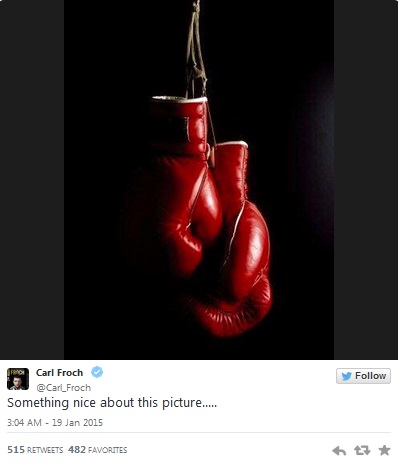 Froch Cedera Siku, Duel Lawan Chavez Jr Ditunda