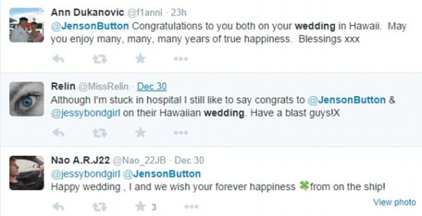Jenson Button-Jessica Michibata Sudah Menikah?