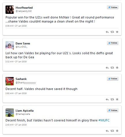Valdes Layak Gantikan De Gea