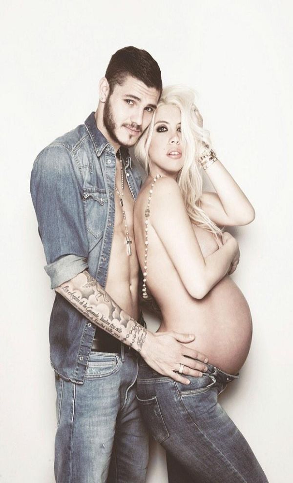 Jelang Persalinan, Istri Icardi Pamer Foto Telanjang