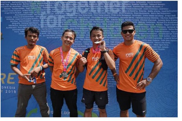 Perjalanan FWD Life dalam Run To Care Ultra Marathon 2019