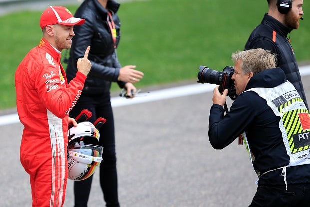Vettel Raih Podium Pertama di Silverstone