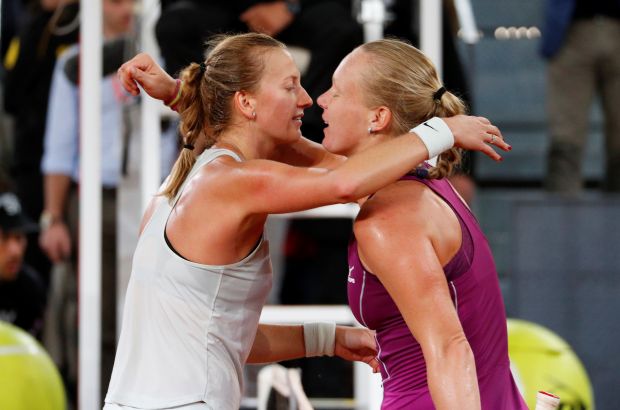 Singkirkan Bertens, Kvitova Catat Rekor Juara Madrid Terbuka
