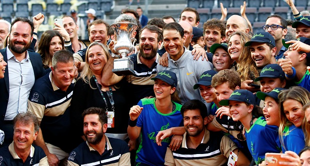 Rafael Nadal Raih Gelar Kedelapan di Italia Terbuka
