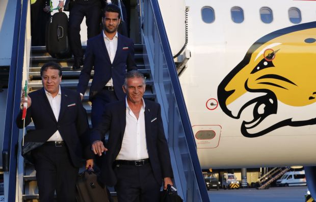 Tiba Pertama di Rusia, Iran Boyong Dua Pemain yang Dihukum Seumur Hidup