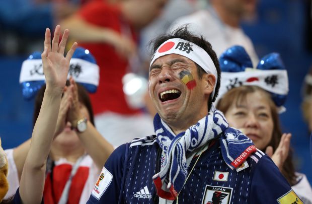 Fans Jepang Menangis, Ratapi Gol Pamungkas Belgia