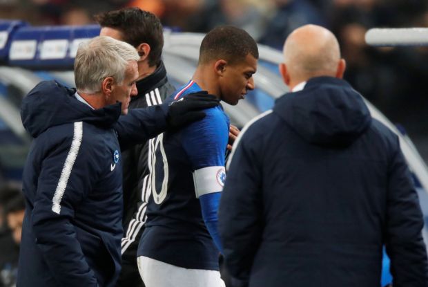 Deschamps: Tak Ada Sobekan pada Cedera Mbappe
