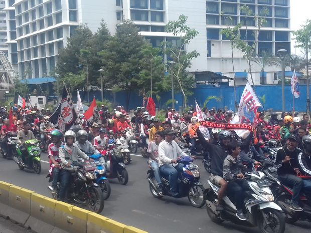 Oh, Ini Ya yang Namanya Jakmania, Banyak Banget...