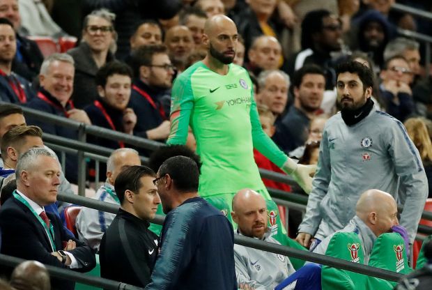 Statistik Mendukung Sarri Ganti Kepa dengan Caballero