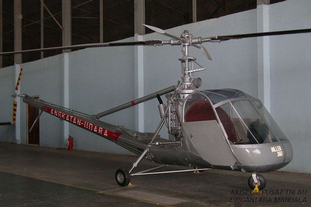 Si Mungil Hiller 360, Helikopter Kepresidenan Pertama yang Digunakan Bung Karno