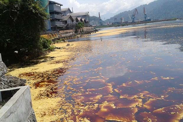 Minyak Mentah Sawit Tumpah Cemari Pelabuhan Teluk Bayur
