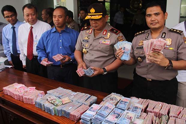 Setiap Bulan Ditemukan 1.000 Lembar Uang Palsu di Jateng