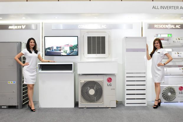 Dua AC LG Inverter Ini Bikin Kantor Anda Lebih Dingin dan Indah