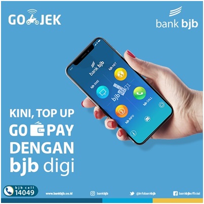 bjb DIGI Kini Layani Top Up Go Pay