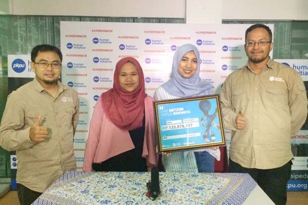 Ulang Tahun, Jenahara Serahkan Bantuan bagi Pengungsi Rohingya