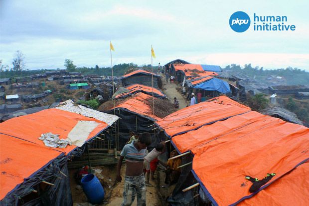 Terus Diguyur Hujan, Kondisi Pengungsi Rohingya Kian Memburuk
