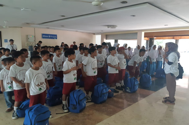 Seratusan Anak Korban Tsunami Banten Diajak Bermain di Dufan
