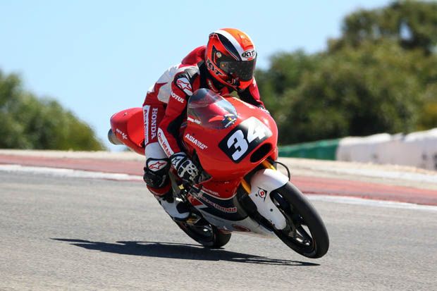 Andi Gilang di CE Algarve 2016. (Foto-Astra Honda Racing Team)