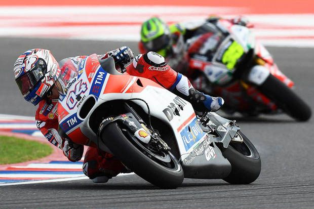 Andrea Dovizioso (Ducati) pada latihan bebas 1 MotoGP Argentina 2017. (Foto-Michelin Motorsport)