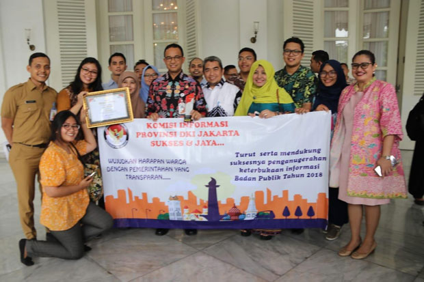 Sabet Penghargaan KIP, DKI Ingin Tingkatkan Kolaborasi Informasi