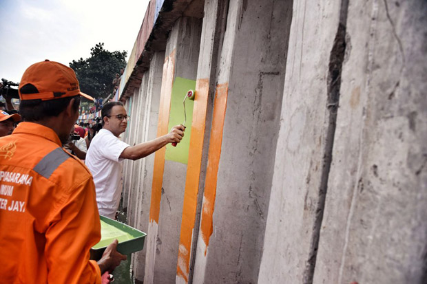 Kampung Warna Warni, Anies Akan Buat Kampung Sederhana Jadi Indah