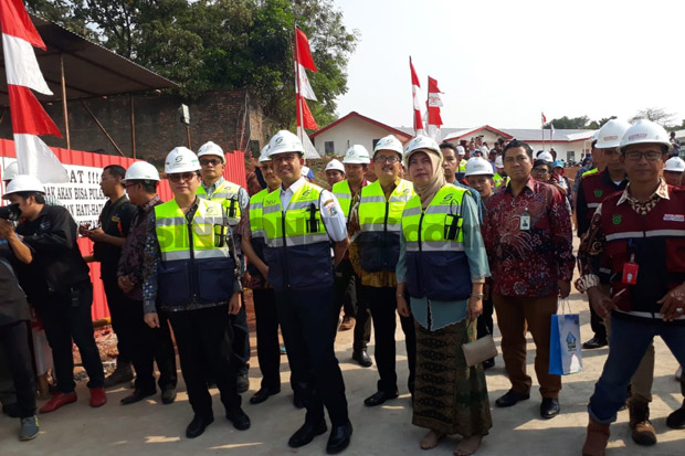 Anies Resmikan Rumah DP 0 Rupiah di Klapa Village Pondok Kelapa
