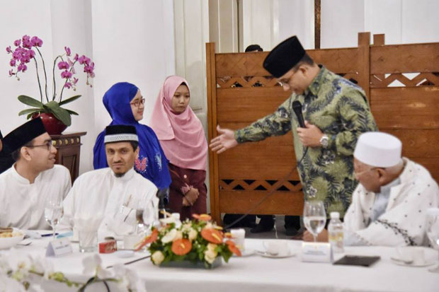 Anies Puji Prestasi Rifdah Sang Hafizah Alquran dari Jakarta