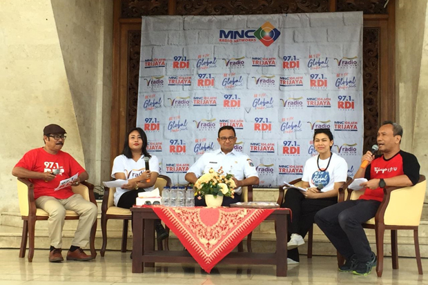 Sejarah Baru, MNC Networks Siaran Bareng Gubernur Anies di Atas Monas