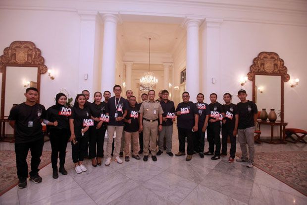 Silaturahmi di Balai Kota, Anies Berharap SINDOnews Jadi Rujukan Informasi