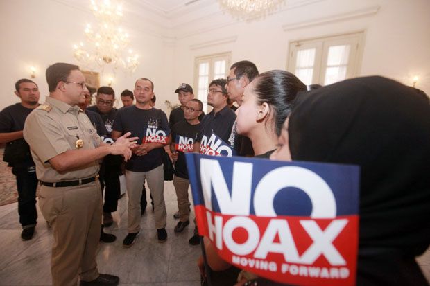 Silaturahmi di Balai Kota, Anies Berharap SINDOnews Jadi Rujukan Informasi