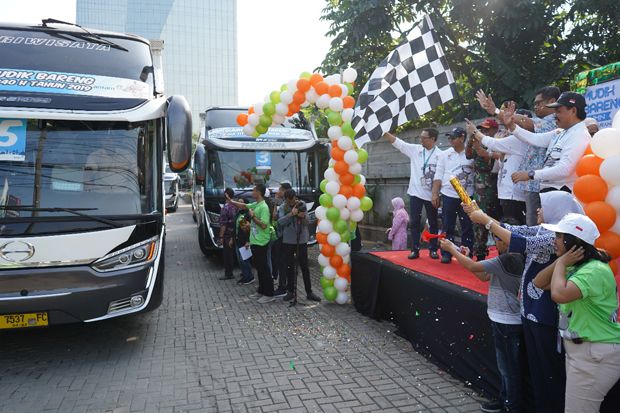 Antam Berangkatkan 2.000 Pemudik dalam Program Mudik Bareng Gratis 2019