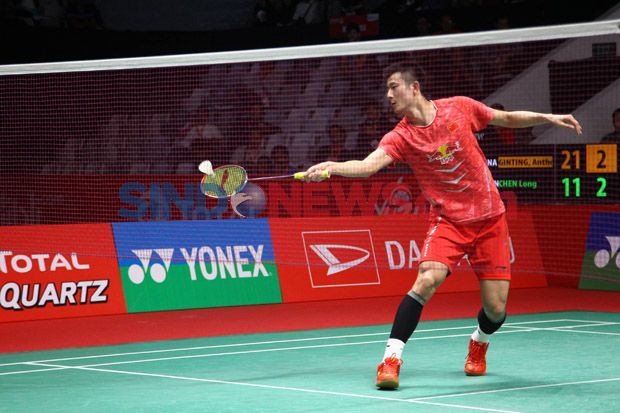 Anthony Ginting Hentikan Chen Long di Perempat Final
