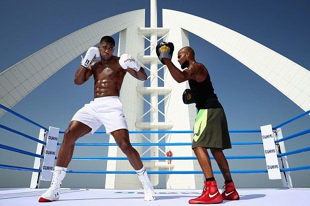 Latihan Anthony Joshua Ciptakan Rekor Dunia
