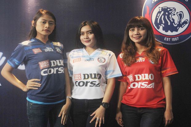 Jelang Piala Presiden, Arema FC Ubah Logo dan Rilis Jersey Terbaru