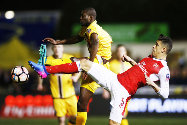 When Sutton's Fairytale Dream Stopped by Arsenal