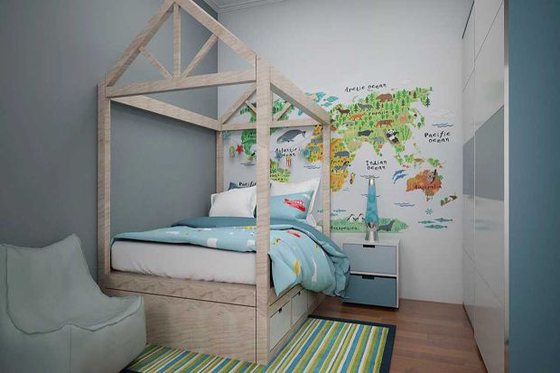 Lucunya 10 Desain Interior Kamar Tidur untuk Buah Hati Anda
