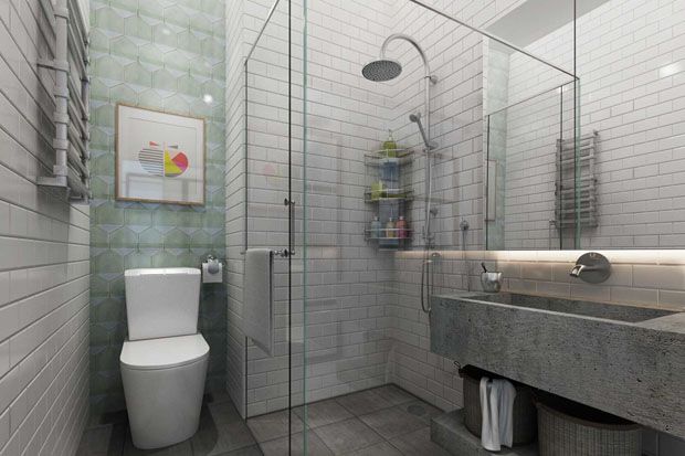 Kerennya Kamar Mandi Rumah Minimalis Ini Bikin Nyaman