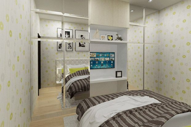 Dekorasi Kamar Tidur Ini Sederhana tapi Kreatif dan Keren Banget